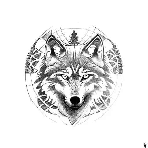 Wolf Vegvisir