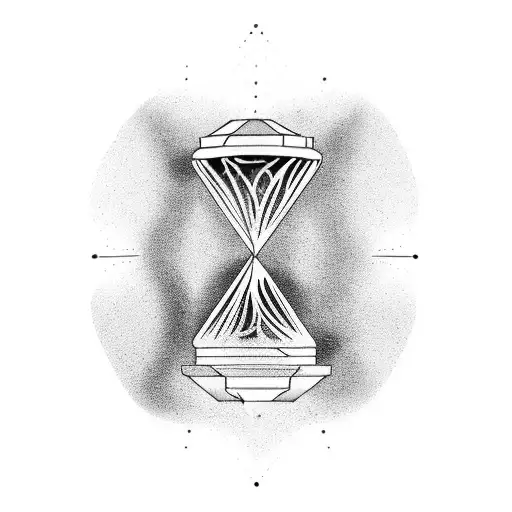 A Broken Sand Hourglass