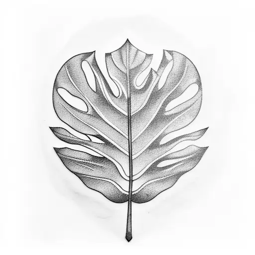 Monstera Plants In Outer Space