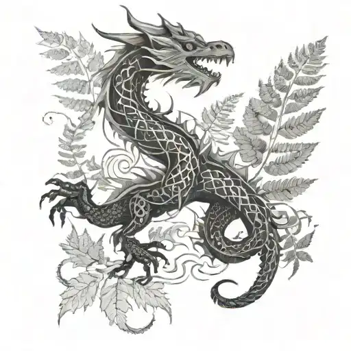 Dragon And Ferns