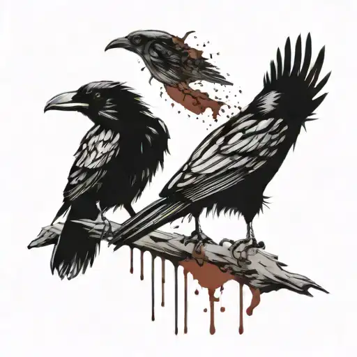 Crow And Blood