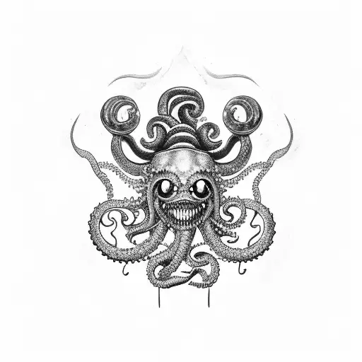 Kraken Cuidado Un Cofre