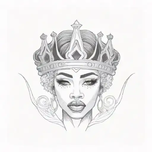 Black Woman Crown
