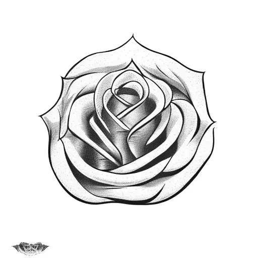 Drum Stick With Rose