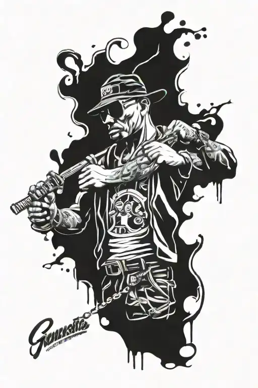 Oldschool Hip-hop Gangsta Sleeve