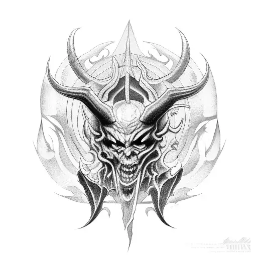 Demon Carrying Souls Devil