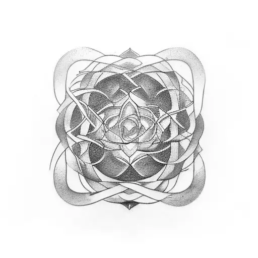 A Geometric Representation Of The Fibonacci Sequence Intertwined With Elements Of Nature