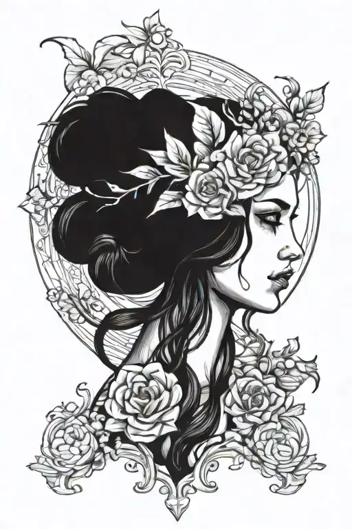 Gothic Persephone Greek Godess