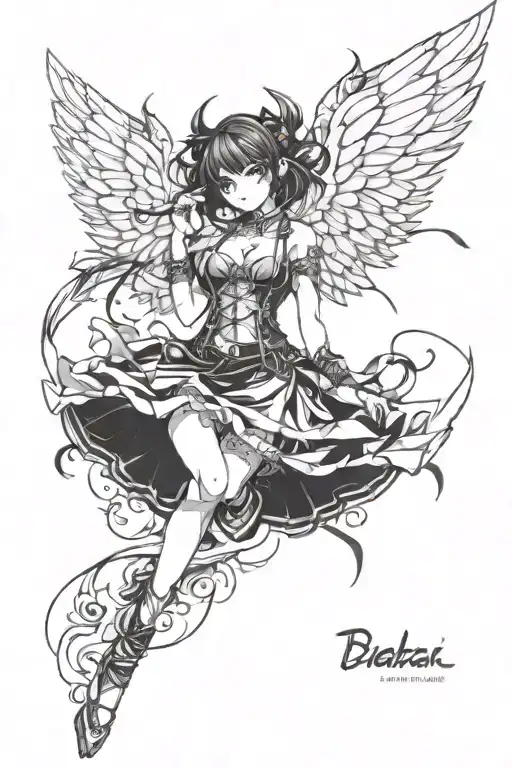 Hentai Popular Anime Girl With Wings