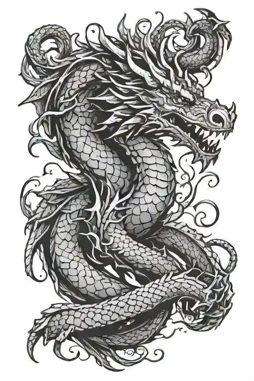 Dragon Of Game Of Thrones Style