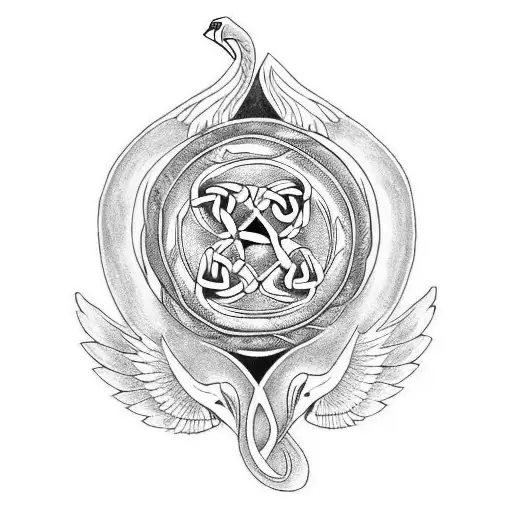 Celtic Swan Forearm