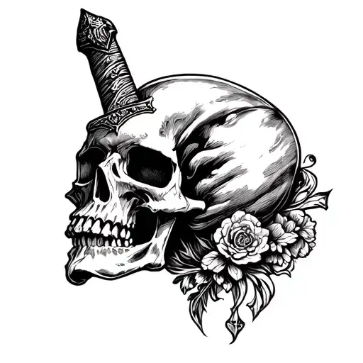 Sword Skull
