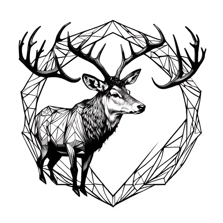 Geometric Stag