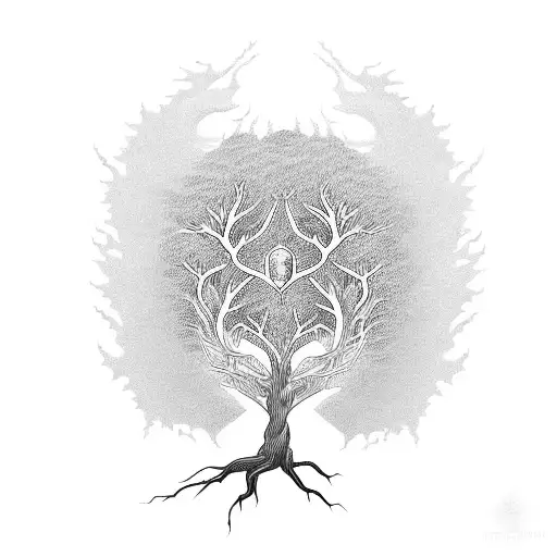 Tree Of Life In Oroborus