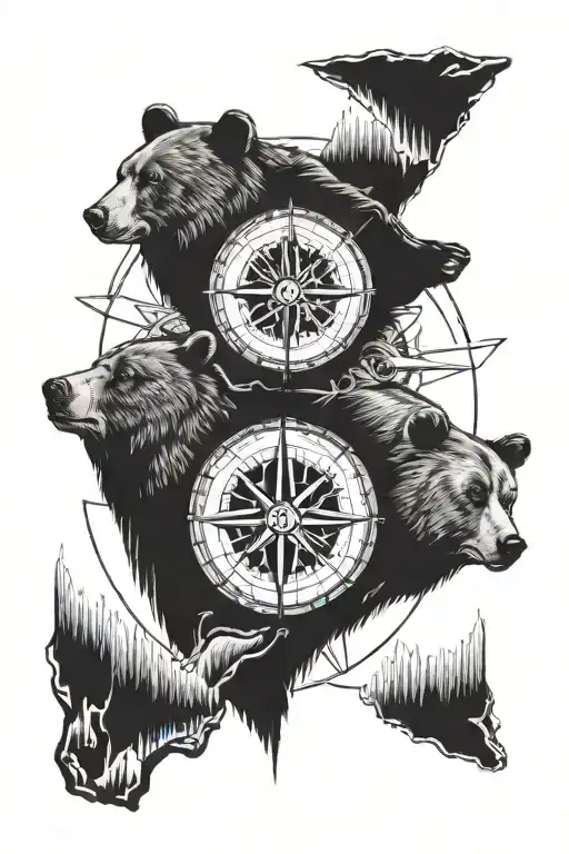 Compass And Bear