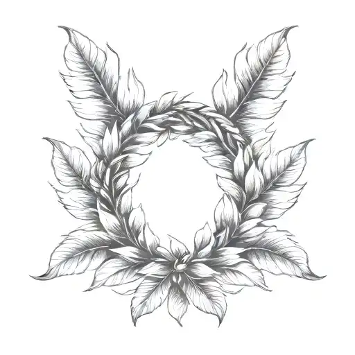Laurel Wreath That Symbolizes Victory