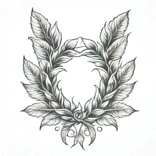 Laurel Wreath That Symbolizes Victory
