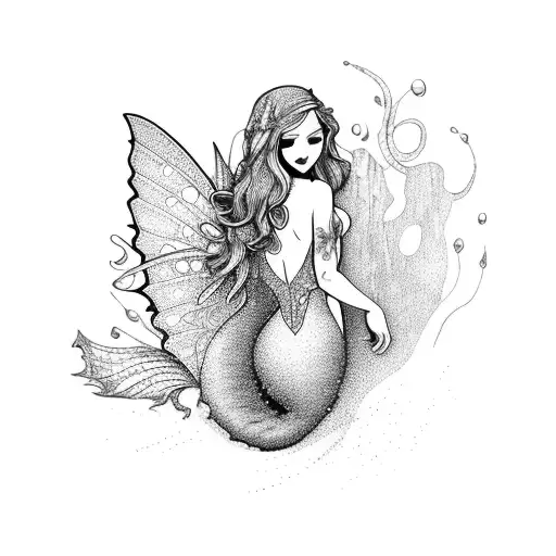 Fairy Waterfall Mermaid