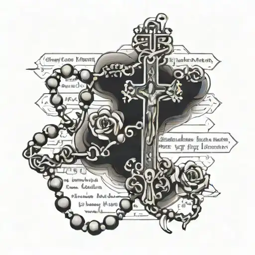 Rosary With Names Of People