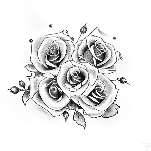 Florence Rose Penny With Roses