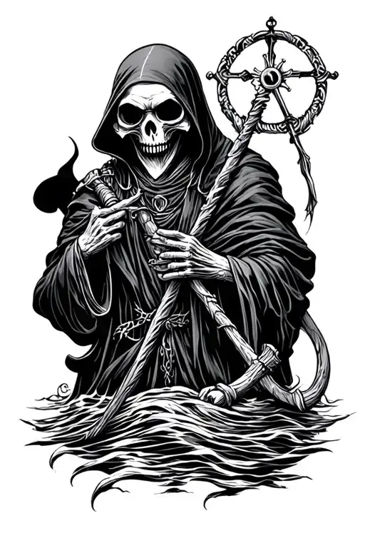 Grim Reaper Nautical Theme