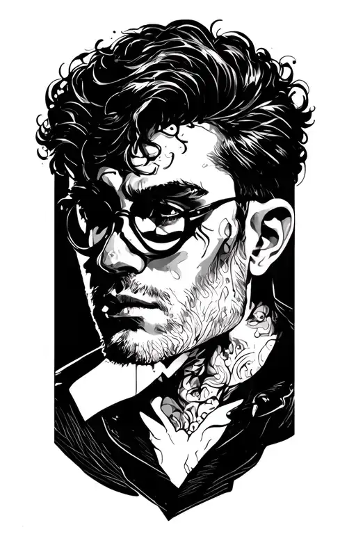 Self Confident Man Alone