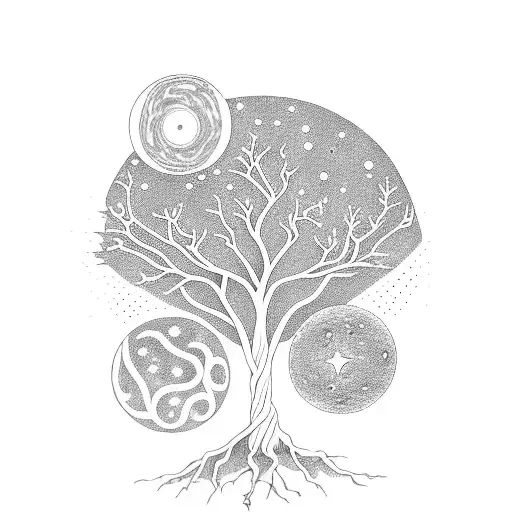 A Cosmic Tree Of Life With Planets As Its Fruit