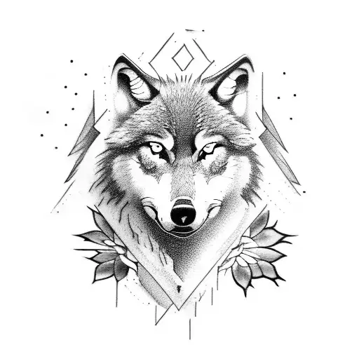 A Wolf And A Crow Combined