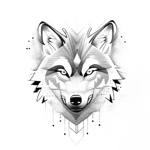 A Wolf And A Raven Combined