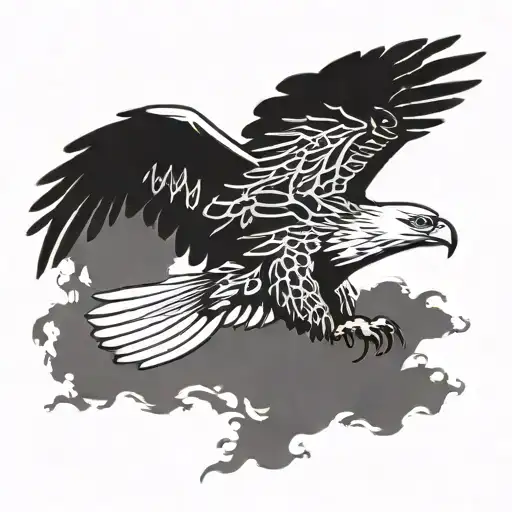 Eagle Flying