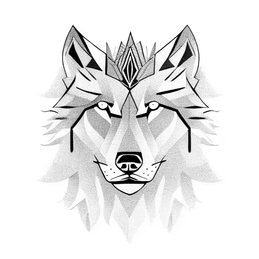 Wolf And Lion To Represent Resilience And Self Development