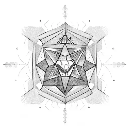 Lighthouse In Diamond Shape