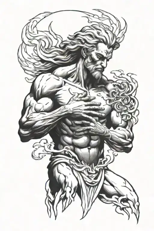 Prometheus Giving Fire