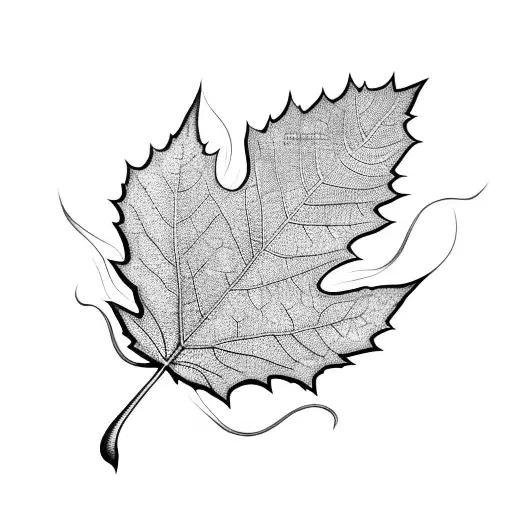 Leaf In The Heand