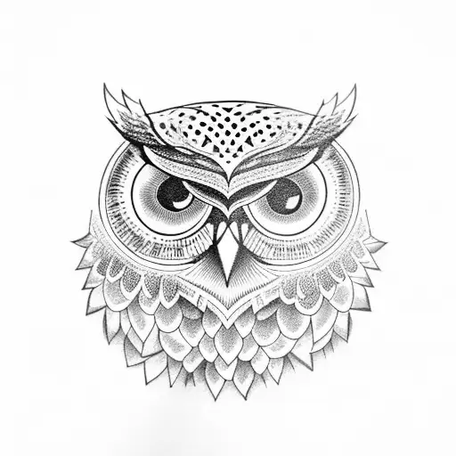 Owl With A Taurus Inside