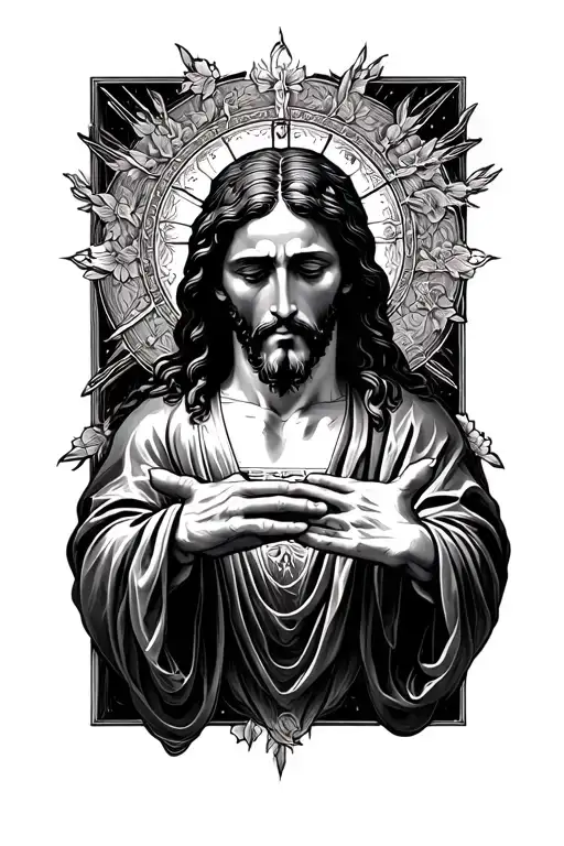 Jesus Hands Reaching