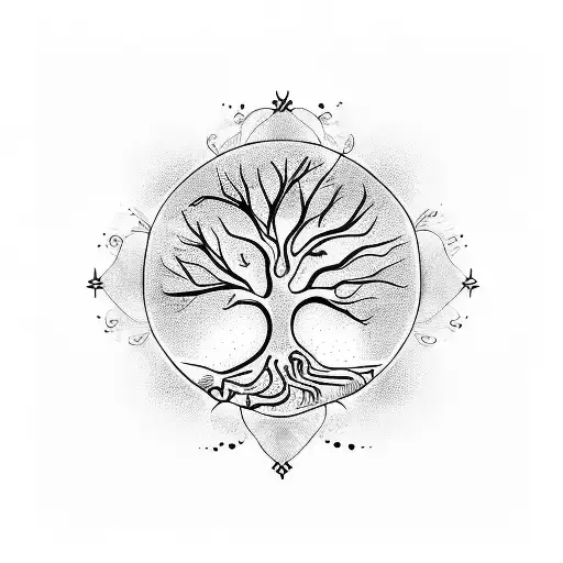 Tree Of Life And Joy