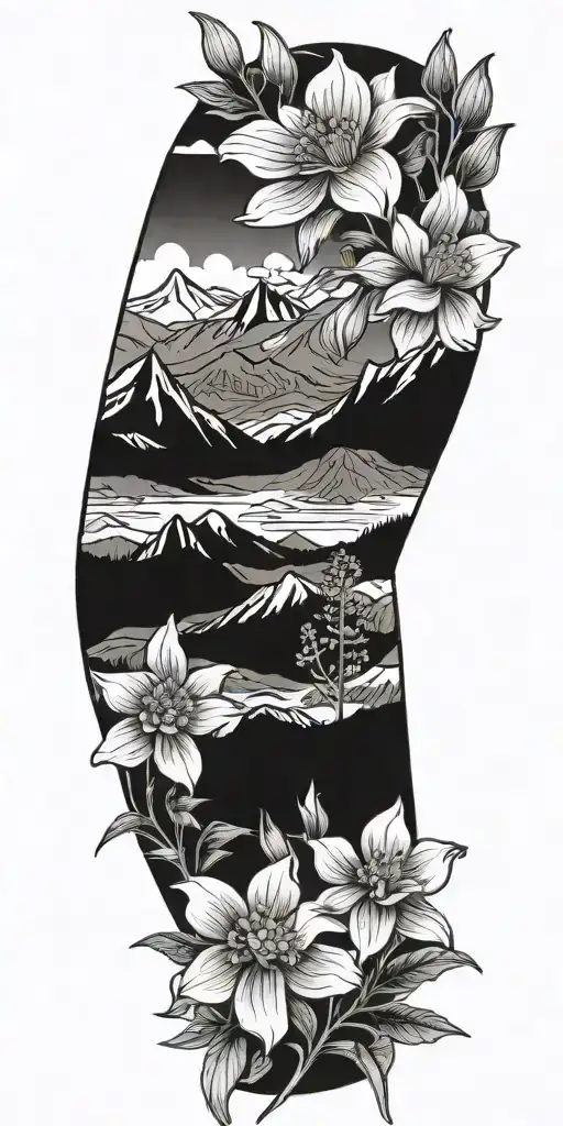 Rocky Mountains Colorado Colombine Flower