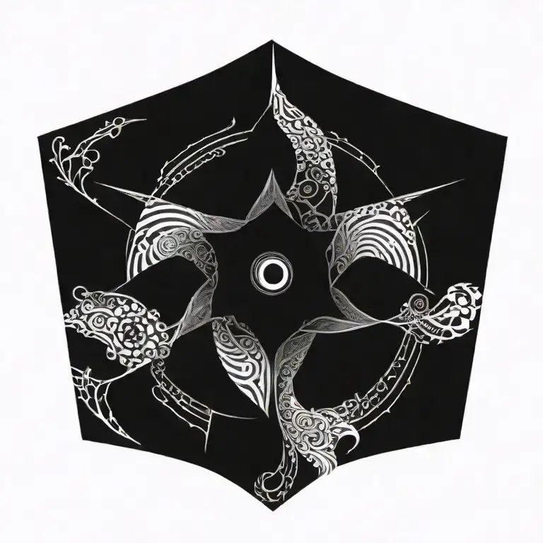 A Spiral Of The 7 Chakras Radiating Light