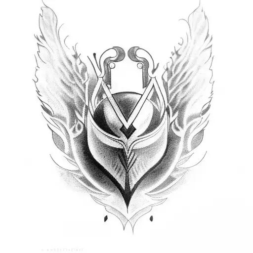 Odin Raven With Feather