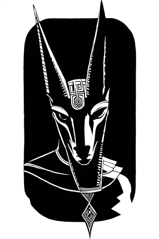 Egyptian God Anubis