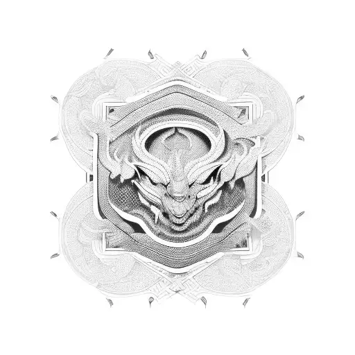 A Mesmerizing Pattern Composed Of Various Car Parts And Symbols