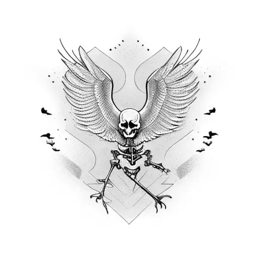 Skeleton Bird