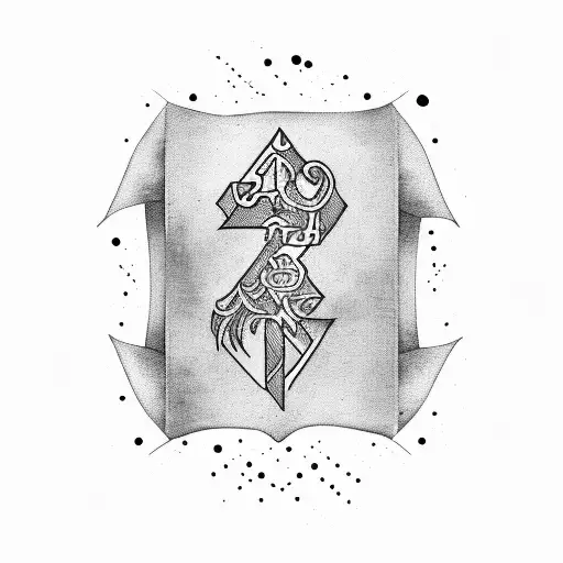 Lettering Con La Frase Non Omnis Moriar