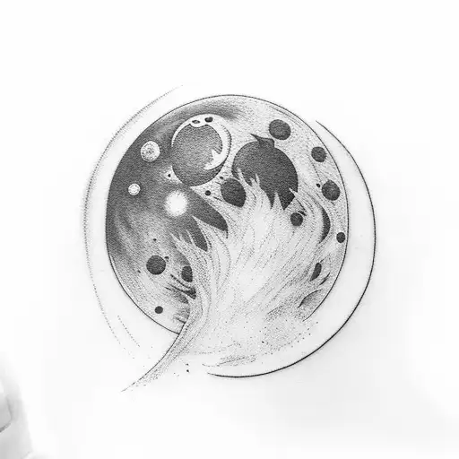 Moonlight Sword From Bloodborne Going Through A Full Moon