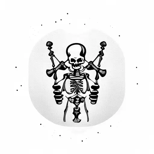 Skeleton Bagpipes
