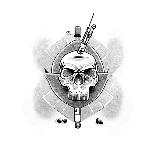Skull And Syringe