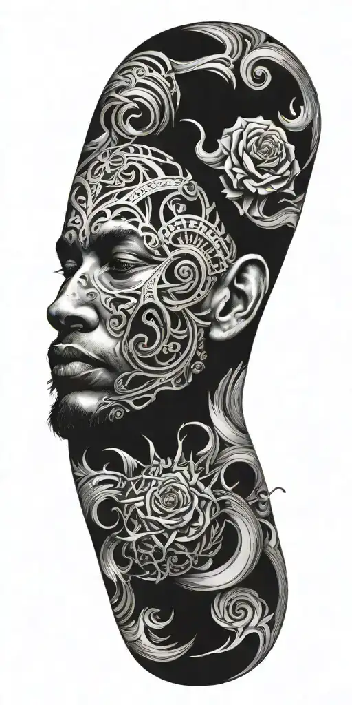 Consciousness Tattoo Design