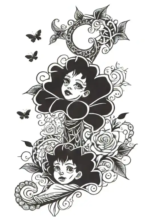 Kids Names Leg Sleev