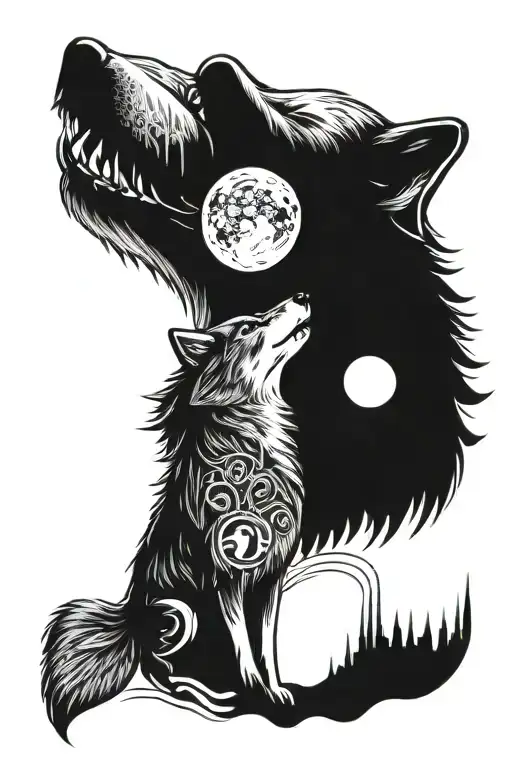 Wolf And Moon And Music